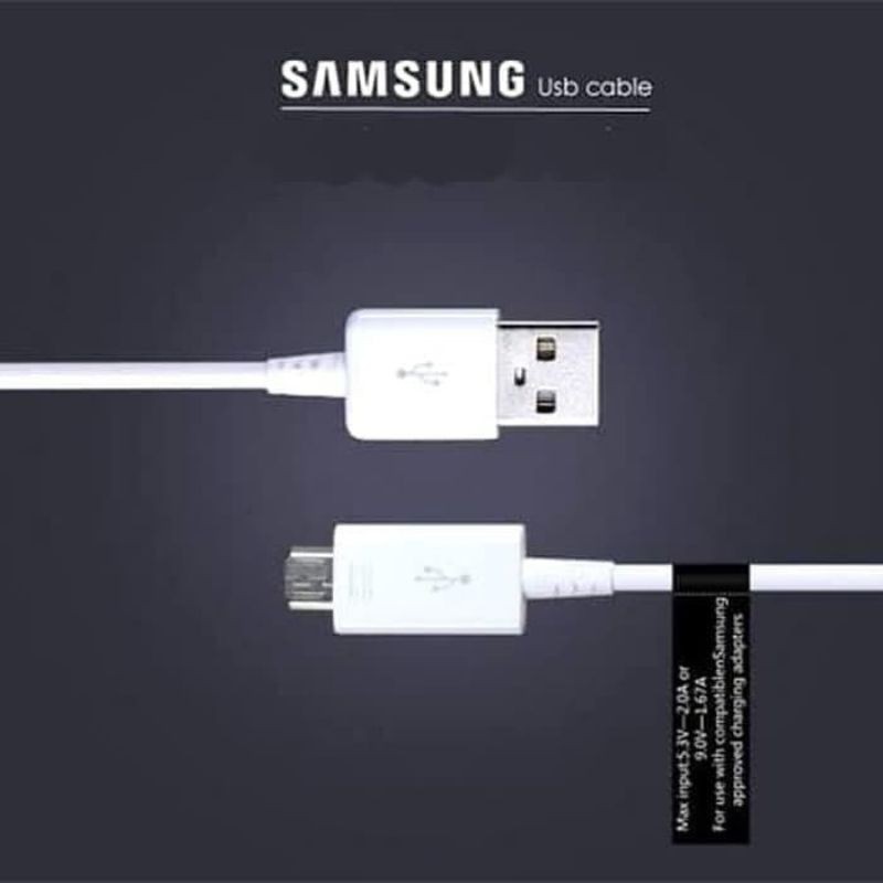 KABEL DATA SAMSUNG Original 100% NOTE 4 / NOTE 5 Suppot Fast Charging