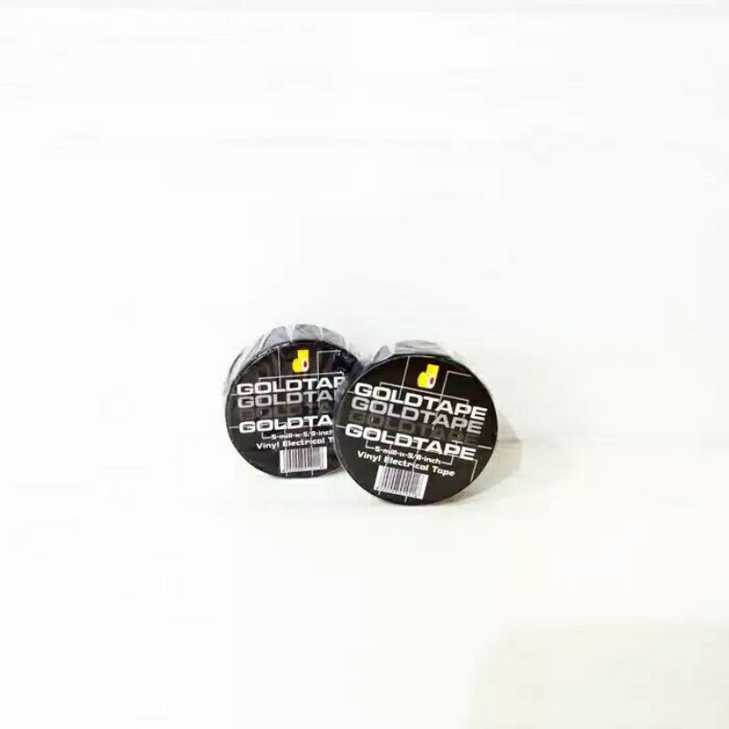 

Isolasi Listrik GOLDTAPE / PVC Hitam GOLDTAPE