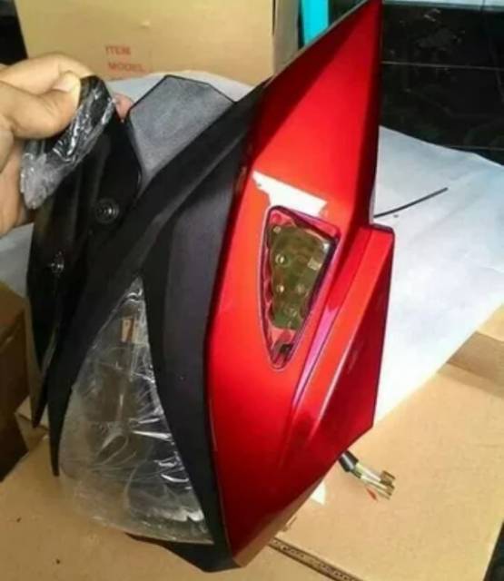 kedok lampu Z250 Reflektor Z250 Batok Z250 Vixion Byson Scorpio CB150R Verza Thunder  Tiger Pulsar