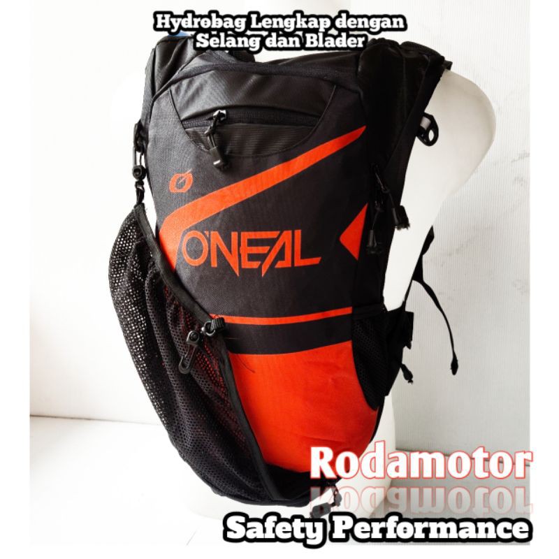 Tas hydrobag printing Oneal Thor fox crosser sepeda gunung downhill kantong air minum Blader selang