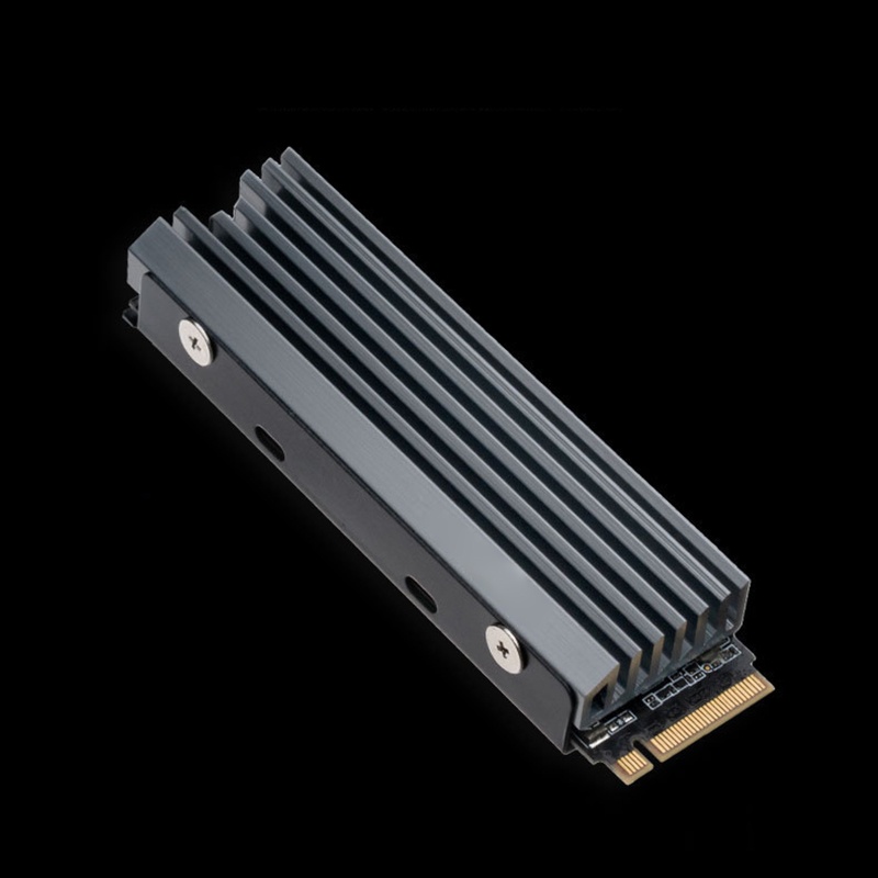 Bt Untuk M.2 NVMe 2280 SSD Heatsink Cooler Radiator M2 Hard Drive Disk Peredam Panas Pad Aluminium Alloy Heat Sink Dura