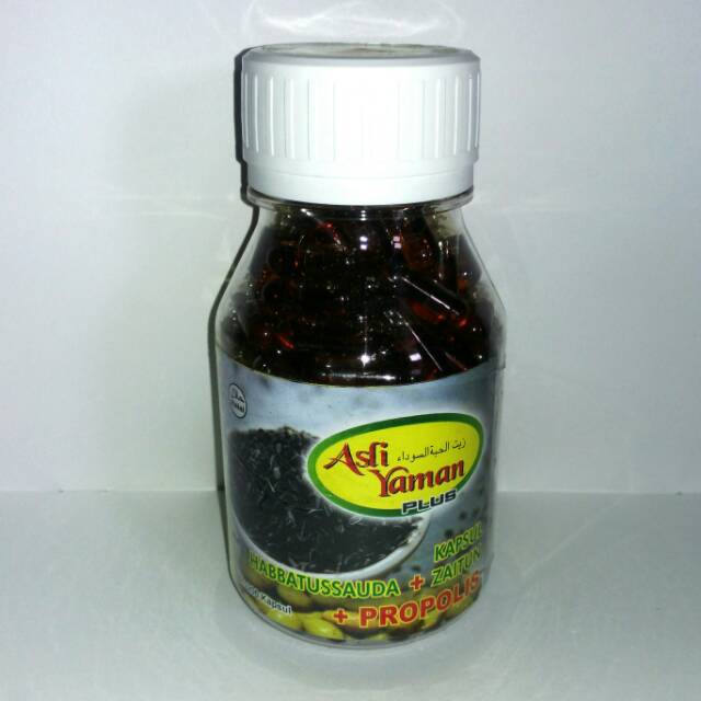 Habbatussauda 3 in 1 Asli Yaman isi 200