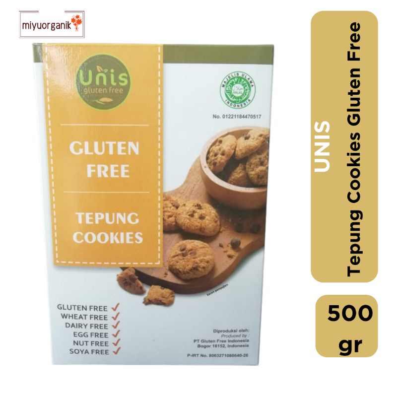 

TEPUNG COOKIES UNIS GLUTEN FREE 500GR