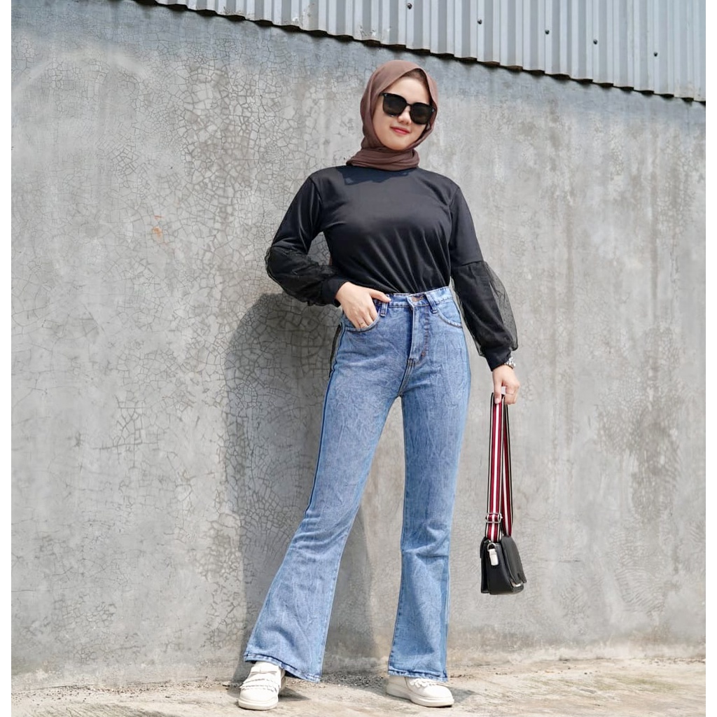 GFS LT AVICI CUTBRAY BOYFRIEND JEANS