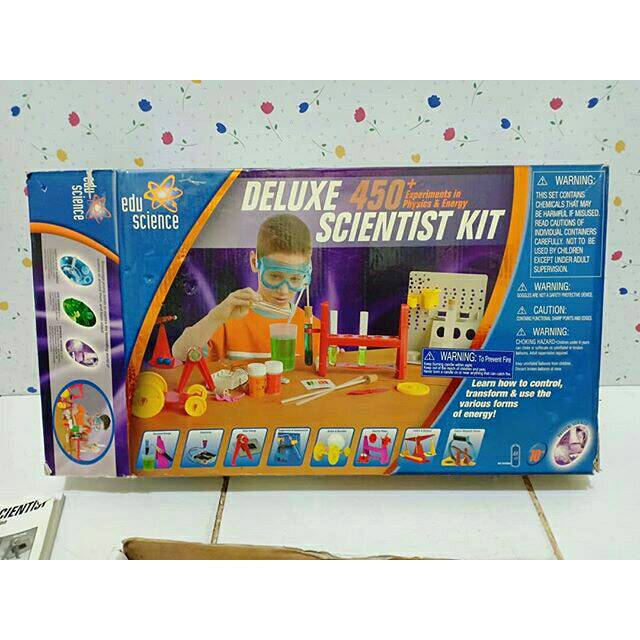 Deluxe Scientist Kit Edu Science Shopee Indonesia