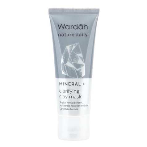 WARDAH Mineral+ Clarifying Clay Mask 60ml | Masker Wajah BY AILIN