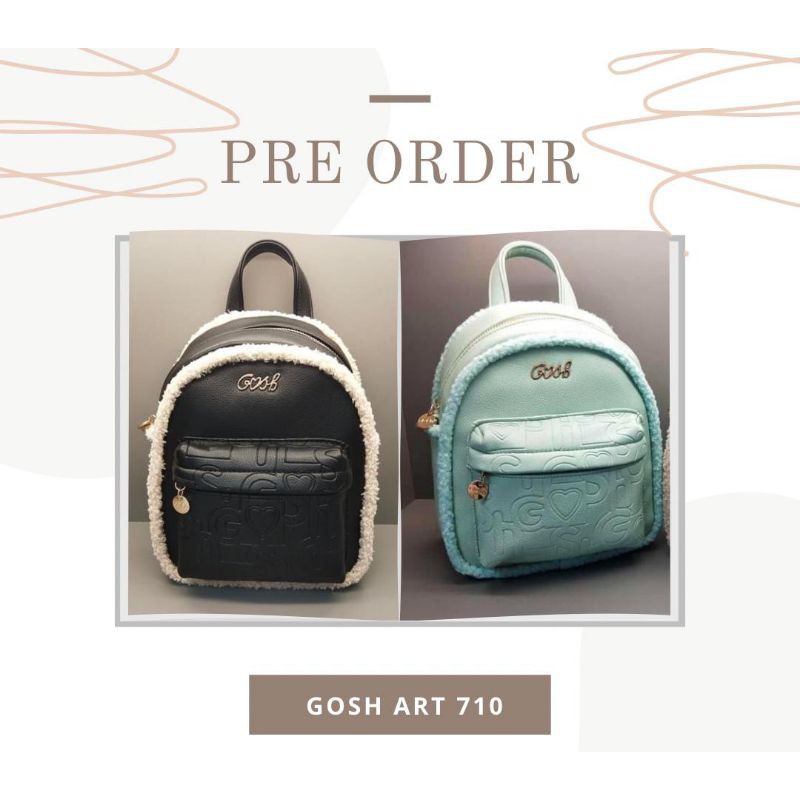 ( PRE ORDER ) Tas Gosh Ransel Art 710