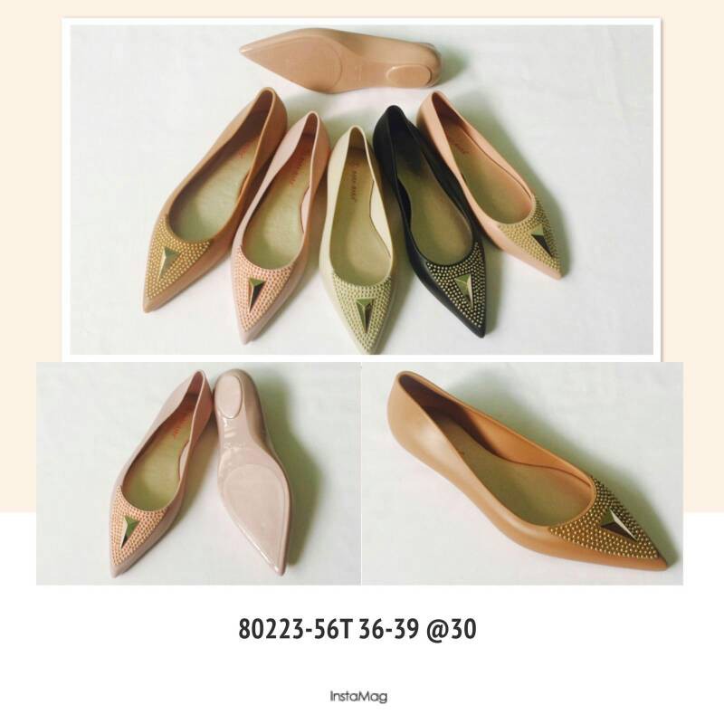 jelly shoes bara bara flat shoes sepatu wanita barabara 80223-56T