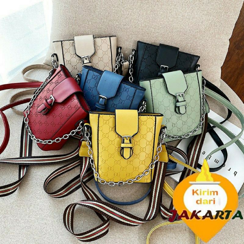 (2PC BISA IKG)GTBI99882943 New Arrival  !!!  Tas Selempang  Tas Wanita Import  Premium Terbaru