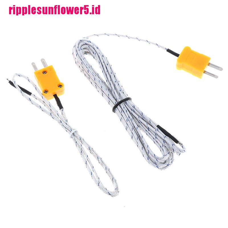 # Kaos T-Shirt Wanita Lengan Pendek Motif Print #1pc probe sensor Suhu Tipe K 0.5 / 4m