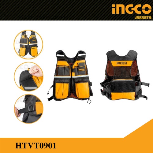 ROMPI PROYEK SAFETY ALAT PERKAKAS 3 kg / TAS TOOL VEST INGCO HTVT0901