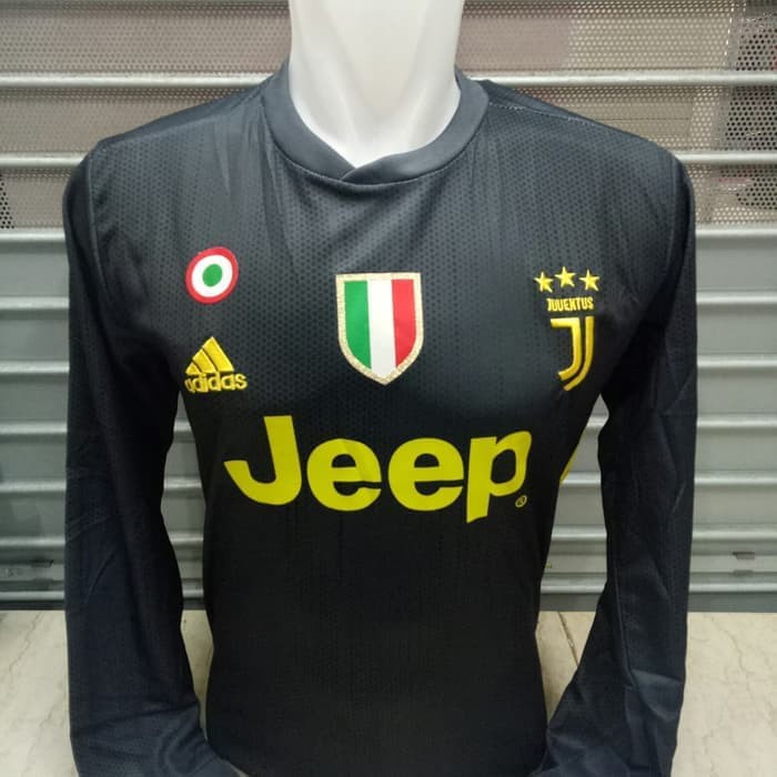JERSEY BOLA JUVENTUS 3RD LONG SLEEVE 2018/2019 GRADE ORI