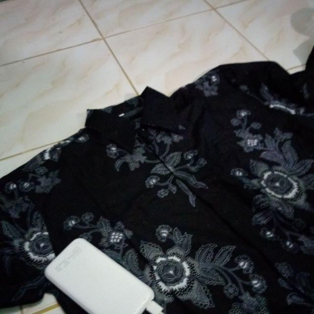 Batik Couple Monaka Brokat Kekinian Pakaian Modern Broklat Brukat Kondangan Kerja Pager Bunga