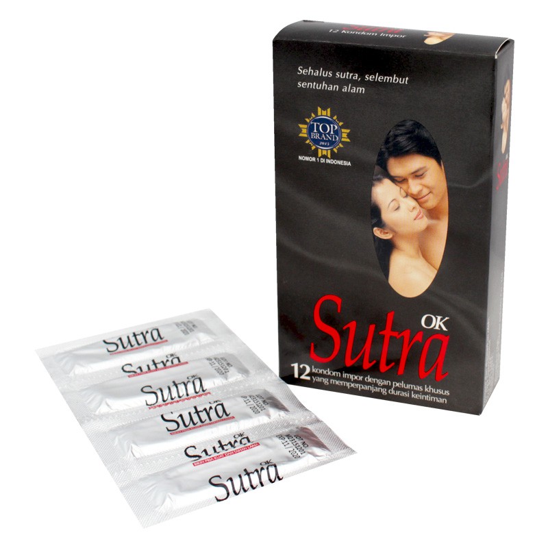 Kondom Sutra 12's - Sutra Classic Merah, Sutra OK Hitam, Sutra Gerigi Biru, Sutra Plus Abu-Abu