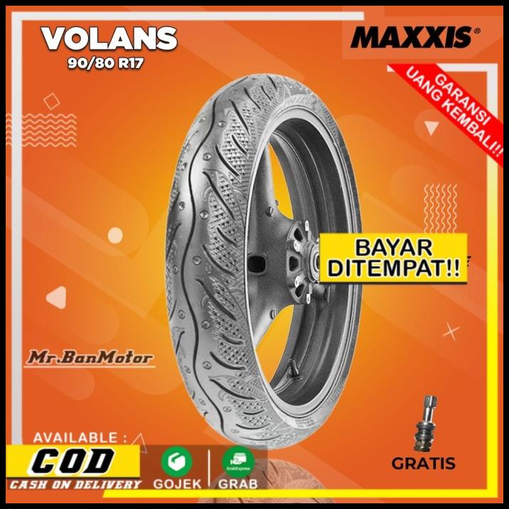 Ban Motor Tubles Ring 17 Maxxis Volans 90/80 Ring 17
