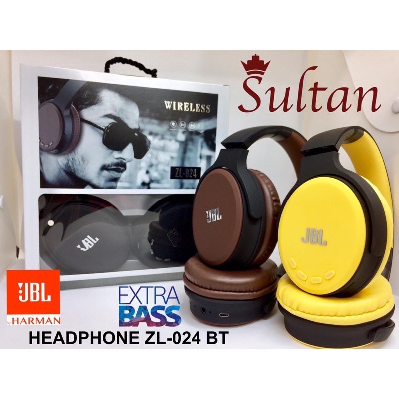 PROMO HEADPHONE BLUETOOTH ZL024 NEW UPGRADE