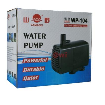 ➮ YAMANO WP 104 WP104 WP-104 Pompa Air Celup Pompa Kolam Aquarium ➤