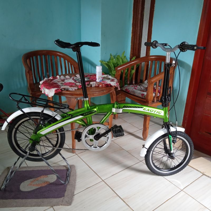 Exotic sepeda lipat dewasa 16 inch bekas termurah