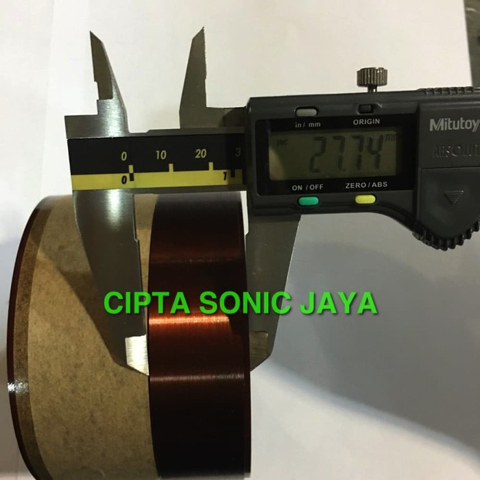 VOICE COIL speaker Spol kawat pipih 4 inch original china KOKER TINGGI