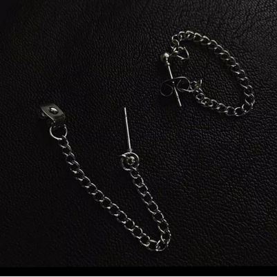 Anting Tusuk Rantai juntai Wanita - Chain Earrings Vintage stainless murah