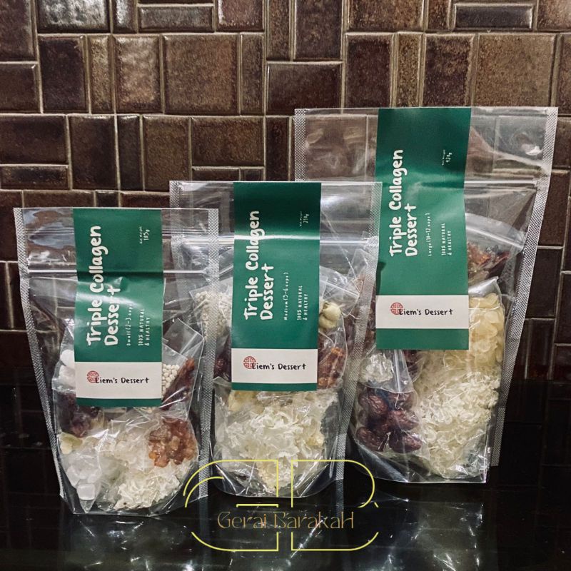 

Peach Gum Triple Collagen Dessert Pack. Bagus untuk kesehatan