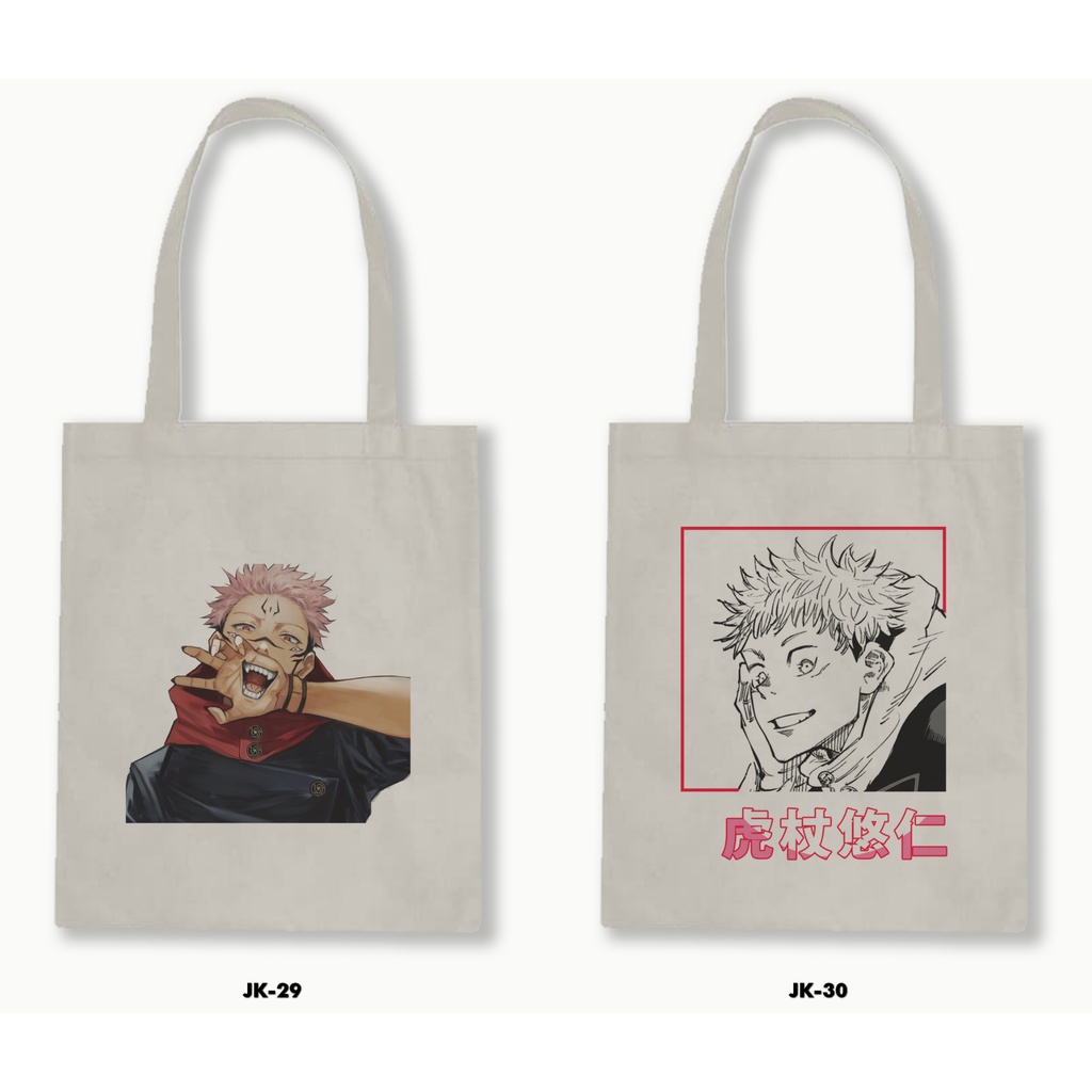 TOTE BAG BLACU - JUJUTSU KAISEN /ANIME/MANGA 02