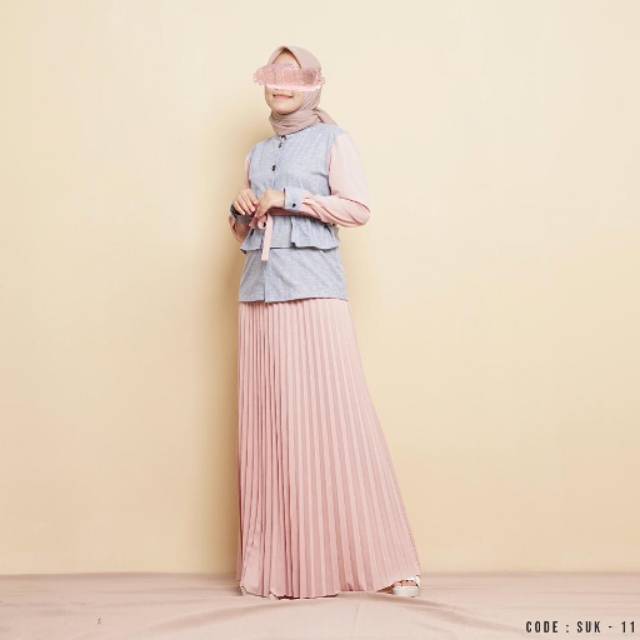 Dress muslim kekinian