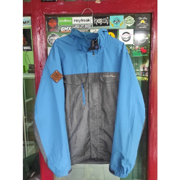 jaket montbell outdoor second original