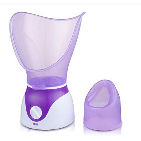 [TOSERBA_EMAK] -  CkeyiN Air Humidifier Facial Steamer SPA Perawatan Wajah - MR290Z - Purple