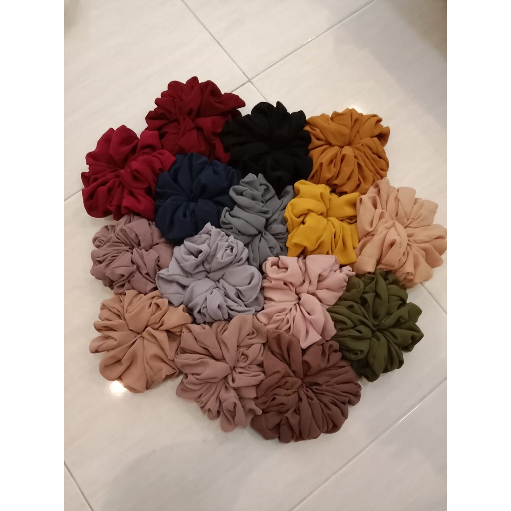 SCRUNCHIE DIAMOND/CERUTY JUMBO