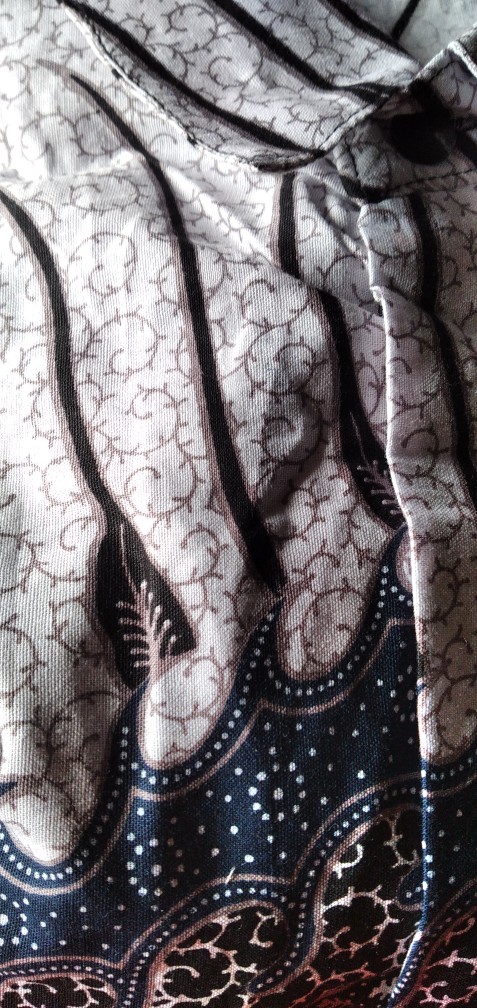 Kemeja Batik Pria Lengan Panjang Size M L Xl Xxl  Bswart Batik Hrb026