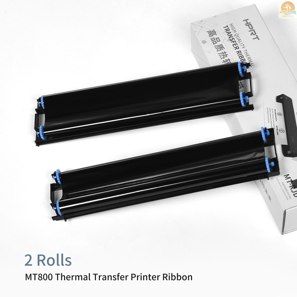 (MMOI) Hprt 2 Rol Pita Transfer Thermal Dengan Funtion RFID Untuk Printer Thermal MT800 A4