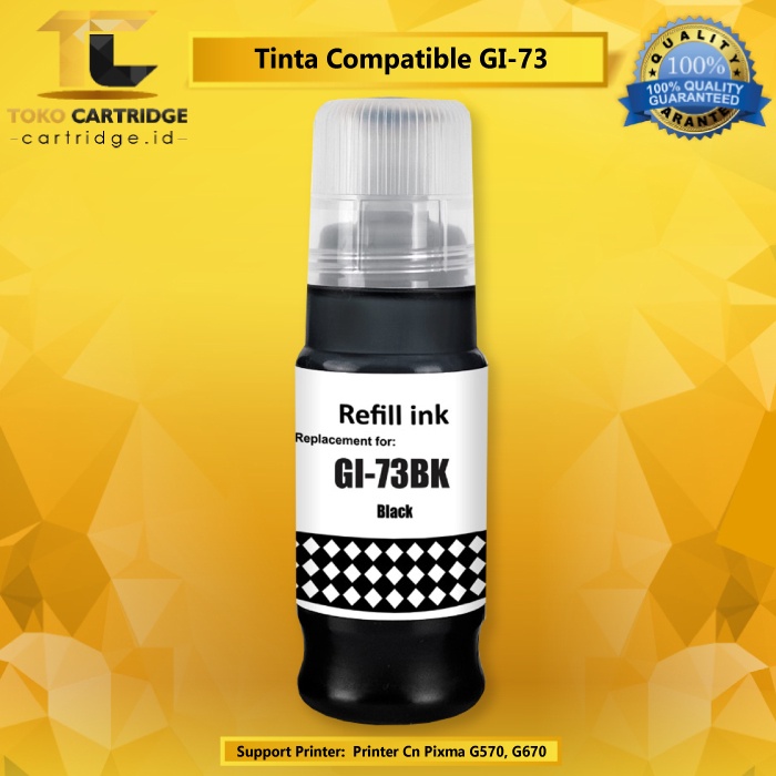 Tinta Compatible GI-73 GI73 GI 73 gi73 Printer Cn Pixma G570 G670 Dye Ink