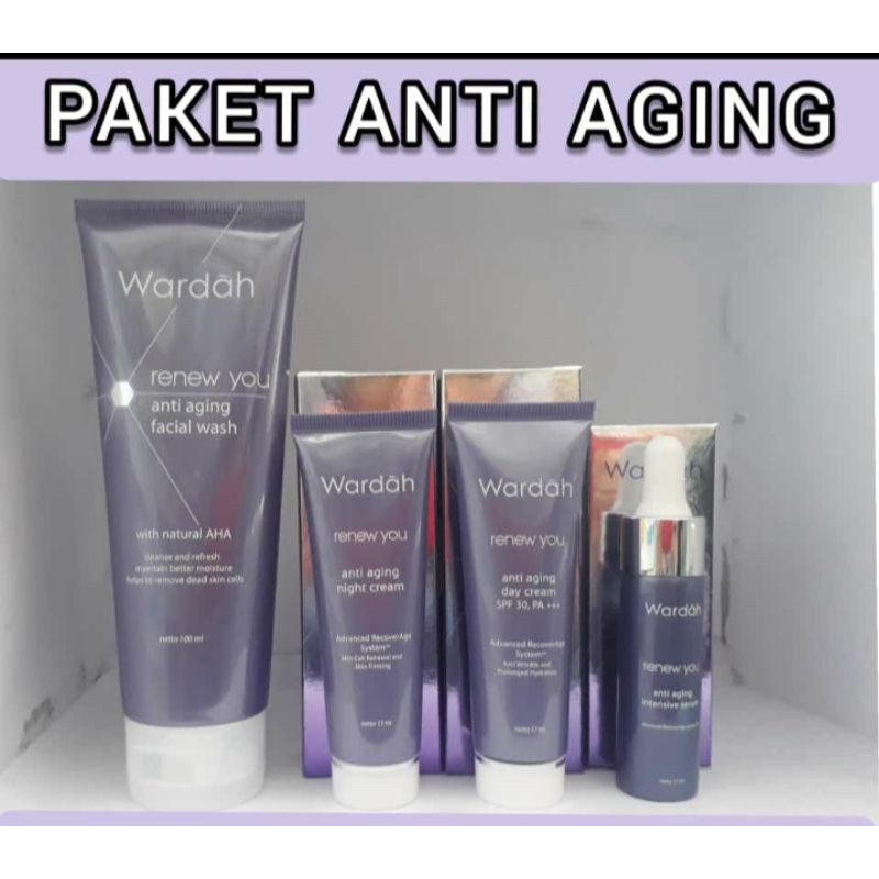 Anti Aging Wardah Paket