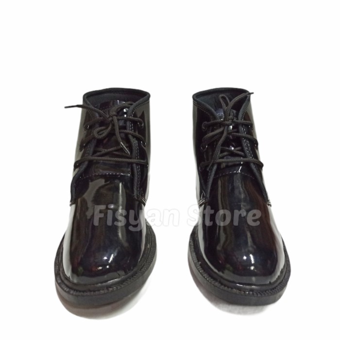 Sepatu PDH TNI | PDH Security | PDH Satpam Tali Hitam Mengkilap