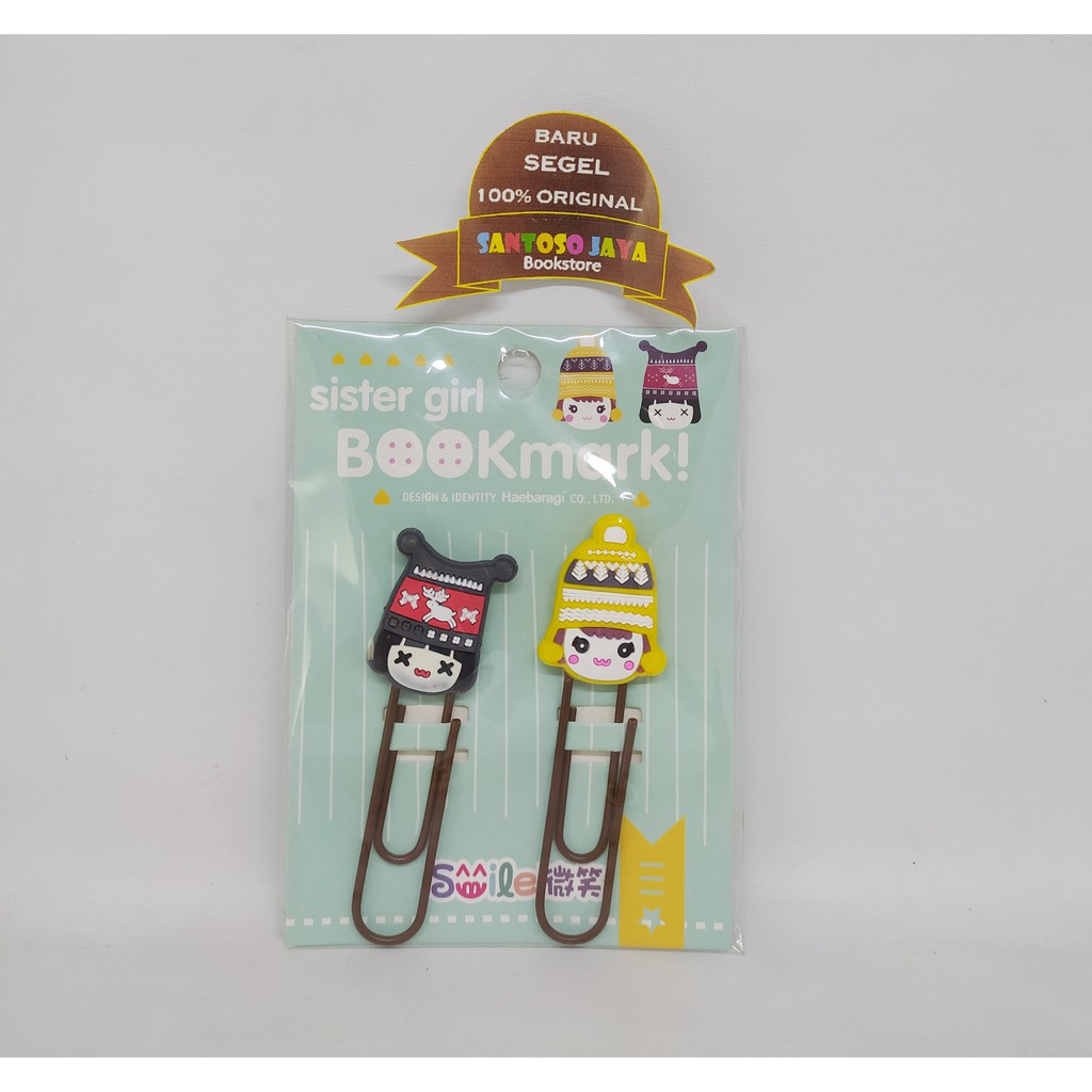 

Bookmark Pembatas Buku Sister Girl