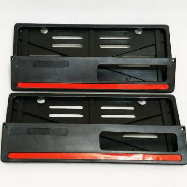 Tempat dudukan plat nomor semua motor TEMPAT PLAT NOMOR ALL MOTOR UNIVERSAL HONDA YAMAHA SUZUKI KAWASAKI SET DEPAN BELAKANG