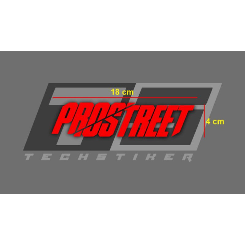 

Stiker Cutting PROSTREET *murah berkualitas