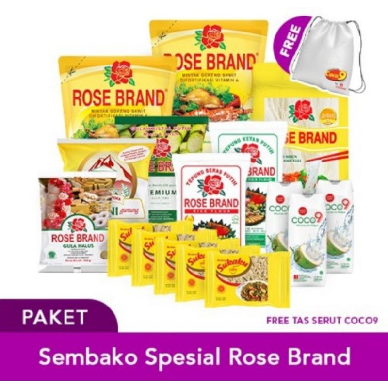 

Paket Sembako Rose Brand