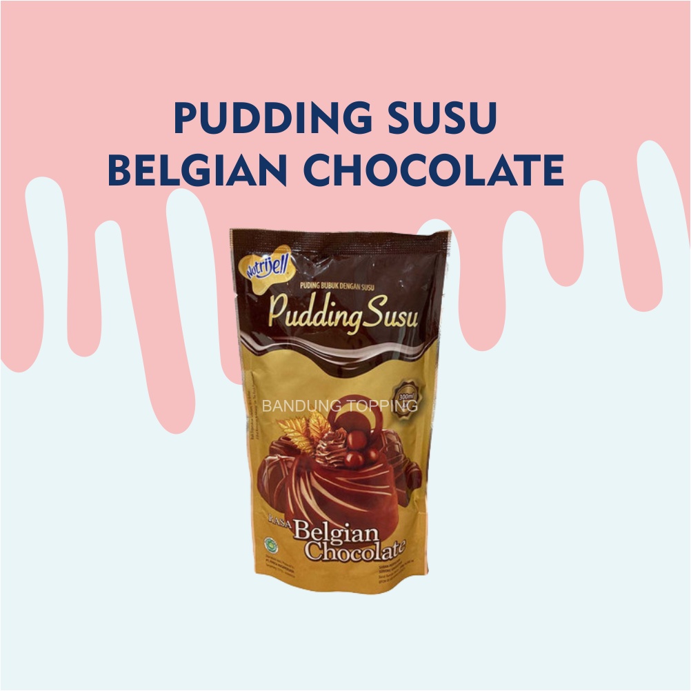 Nutrijell Pudding Susu Belgian Chocolate 130gr