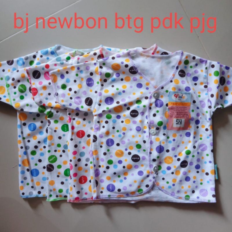 baju bayi viola 1lusin SNI