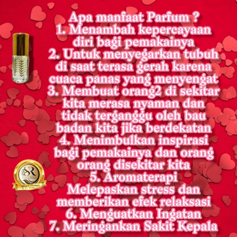 Parfum Searah Victo*ria Bom*bshell by SR Parfume Kemasan Tola Printing Padi / Batik STIK OLES / ROLL ON Ukuran 3 , 6 dan 12 ml Murni Bibit Parfum Tidak Mengandung Campuran Apapun