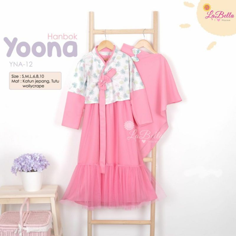 Gamis Anak Yoona by LaBella (2-11 th)