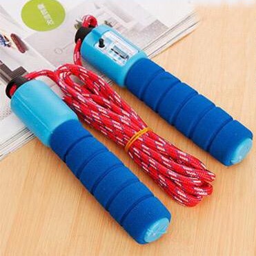 AGB - ATSL29 Tali Skipping Dengan Penghitung / Jump Rope Olahraga Lompat Tali Import-BLUE