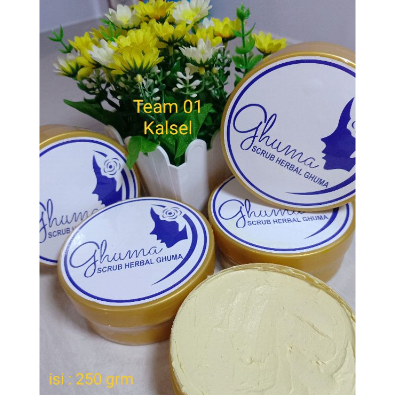 Scrub Herbal Ghuma Skincare
