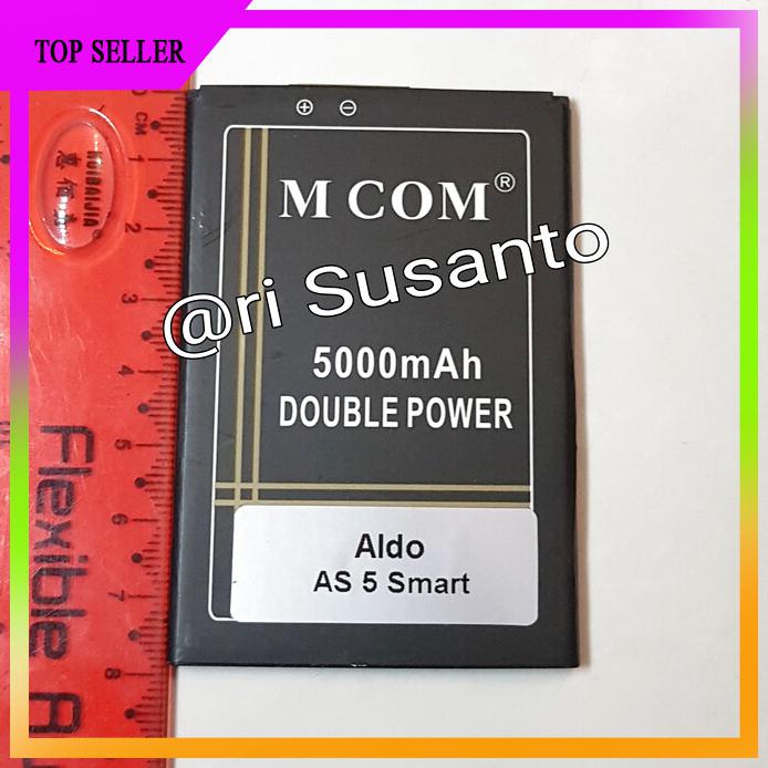 ACC HP BATERAI MCOM ALDO AS 5 SMART DOUBLE POWER 5000MAH