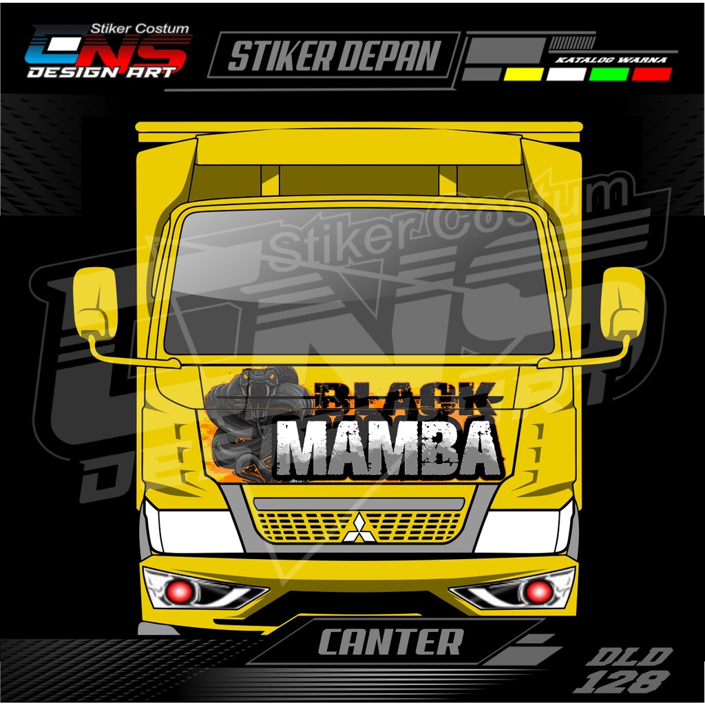 Stiker Kabin Depan Truk Canter Sticker Depan All Truk Canter Ragasa Umplung Sticker Cutting Printing