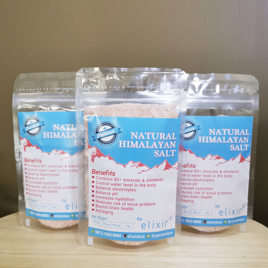 

Himalayan Salt 100gr / Garam Himalaya / Murah / Pink / Sehat / Healthy
