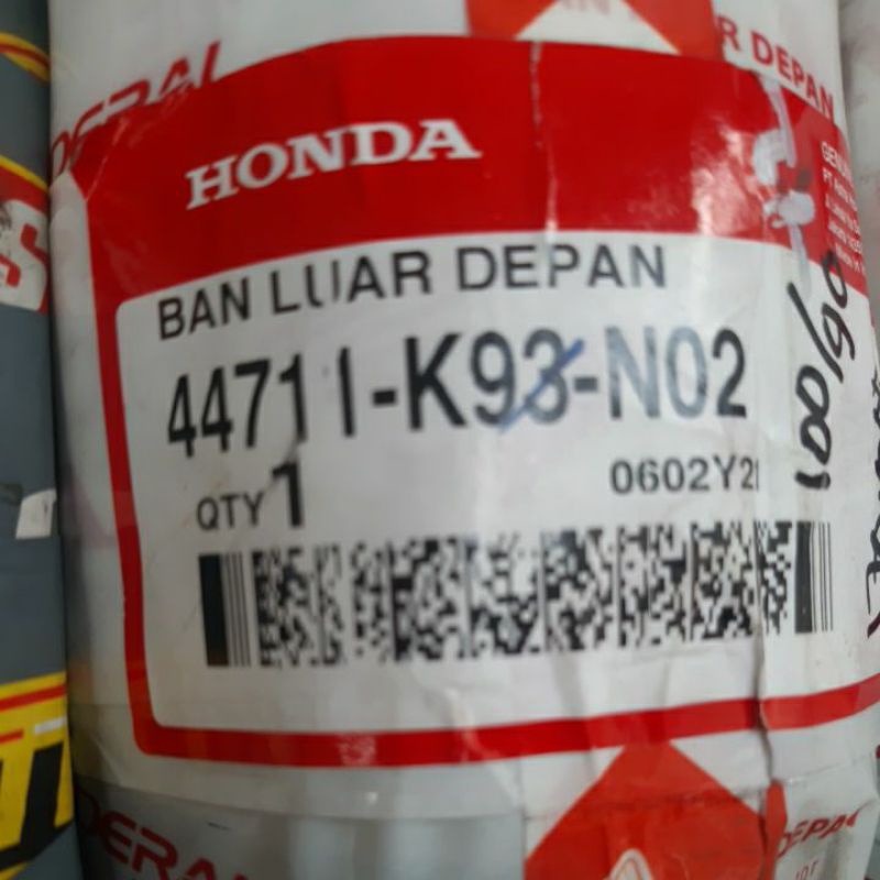 Ban Luar depanTubles standart Scoopy