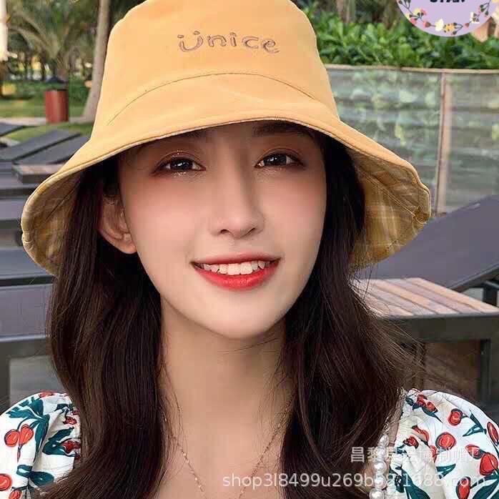 New MAY STAR Topi Wanita Bisa Digunakan Dua Warna Depan Belakang / Topi Pantai / Topi Outdoor MAY S